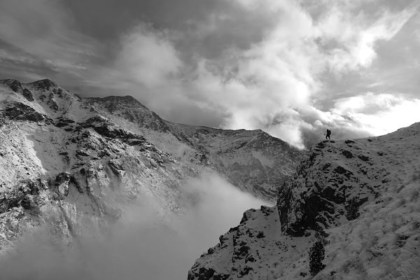 Entre la niebla y las nubes