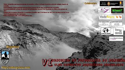 Cartel VI Concurso Fotografia de Montaa 2016